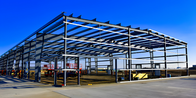 Pre engineered building metal structure